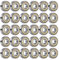 608 ZZ Skateboard Kugellager - Miniatur Rollenlager, Metall Double Shielded, Für Skateboards, Inlineskates - 30er Pack