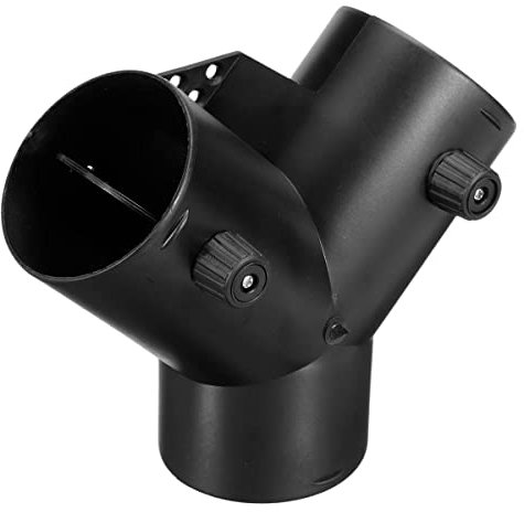 iFutniew 75 mm Y-Form Standheizung, Lüftungsschlitz, Auspuffanschluss mit doppelter Regulierventilklappe für Lufterhitzer