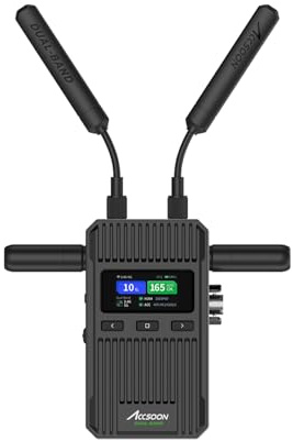 Accsoon - CineView 2 SDI-RX - Drahtloser Videoempfänger (RX) mit HDMI und SDI - 457 Meter Reichweite
