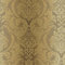 Chelsea Damask Brown Wallpaper - Classic Traditional Floral Motif Trendy Stylish - Acrylic Coated Feature Wall
