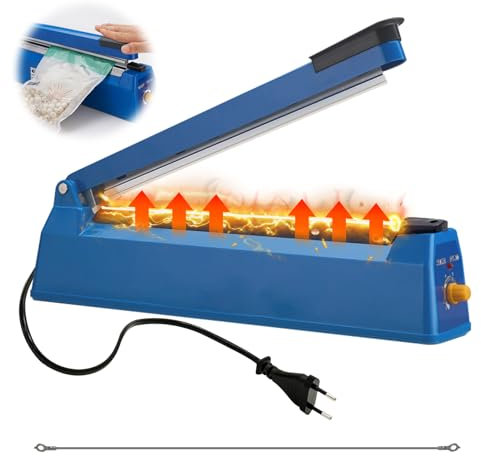Sigillatrice a caldo, 200 mm, saldatrice a lamina, in plastica, 2 mm, larghezza di guarnizione, saldatrice portatile, per pellicole di plastica termoplastica