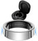 Smart Ring Smartringe Herren Damen Smart Ring Android Fitness Ring Schlaftracker Herzfrequenz SpO2 Messer HRV-Monitor Periode-Erinnerung Kalorie Distanz-Tracking Schrittzähler, Silber 8
