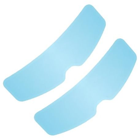 MUCKLILY 2stücke Antibeschlagfolie Für Motorradhelmvisiere Regenschutzfolie Passend Für Helmlinsen