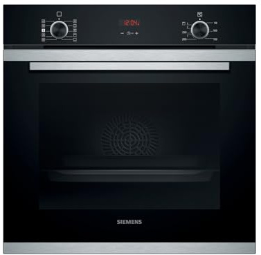 Siemens HR214ABS0 Backofen mit Dampfunterstützung Edelstahl