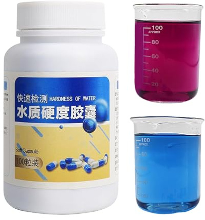 Generico Set zur Prüfung der Wasserhärte für Wasserhärte, Set für Teich, Pool, Aquarium