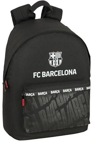 F.C. Barcelona - Jugendrucksack für Laptop 35,8 cm (14,1 Zoll), ideal für Jugendliche verschiedener Altersgruppen, bequem und vielseitig, Qualität und Widerstandsfähigkeit, 31 x 16 x 41 cm