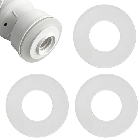 Flush Valve Seal, Silicone Sealing Washer, Rubber Diaphragm Washer | Suitable for Durable Cistern Repair Kit to Stop Leaks and Save Water