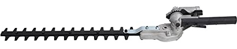 YUEHISY Hedge Trimmer Blade, 26mm Double Sided Replacement for Brush Cutter, 65 Manganese Steel & Aluminum Alloy, 16.3in Cutting Length for Hedge Shrub Pruning