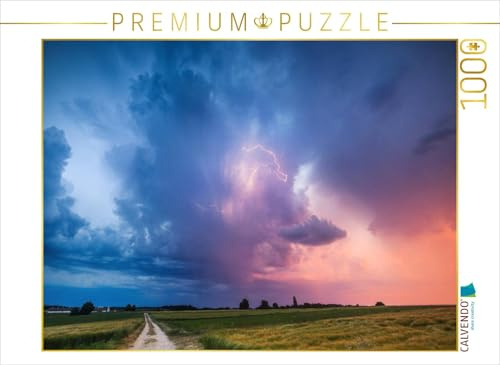 CALVENDO Puzzle Einzelzelle im Sonnenuntergang | 1000 Teile Lege-Größe 64 x 48 cm Foto-Puzzle für glückliche Stunden