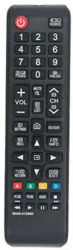VINABTY BN59-01268D Reemplazo de Control Remoto para Samsung 3D LCD LED Smart TV UE32M5525 UE40MU6199 UE43MU6122 UE49NU7172 UE49NU7372 UE65MU6670 UE65MU7000