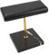F Fityle Uhrenständer Schwarz, PU Leder Armbandständer Display Uhrenhalter, Uhrenständer T-Bar Display Schmuckständer Armband Organizer, Watch Stand Watch Holder für Schmuck Uhr Halskette, C