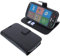 foto-kontor Custodia a Libro Compatibile con Brondi Amico Smartphone XS Nero Cover di Colore Nero