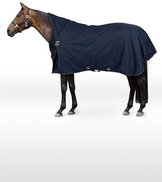 Horze Pferde Regendecke Avalanche, 0g, Blau, 155
