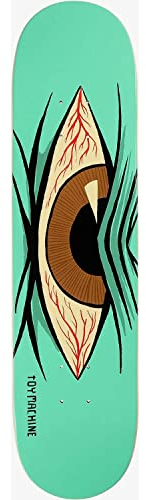 Toy Machine Skateboard Deck Mad Eye Teal 19,7 x 79,7 cm