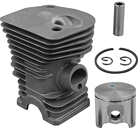 Realman 503 87 02-74 503 87 02-76 42 mm Nakisil Zylinder Kolbenring Umbau-Kit für Husqvarna 340 340E 345 345E 340EPA 345EPA 350EPA Jonsered CS2141 CS2145 CS2150 Kette Säge