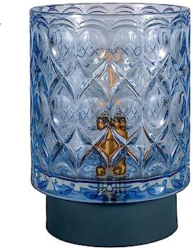 Pauleen 48313 LED Mobile luminaire Chic Glamour Timer Battery Ice Blue Table lamp, 0.4 W