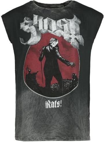 Ghost Rats Männer Tank-Top grau Band-Merch, Bands