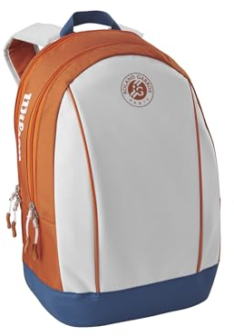 Wilson Tennis-Rucksack Roland Garros Junior, Bis zu 2 Tennisschläger, Für Kinder und Jugendliche