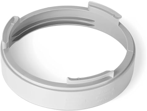 Ninyoon Acoplador de manguera de escape de aire acondicionado portátil 15cm, adaptador de ventana de ventilación manguera conector piezas accesorio portátil Compatible Con Toshiba Delonghi LG y más