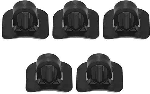 Haptufer 5Pcs Bicycle Cables Housing Bike Oil Tube Fixed Clips C Shape Shift Brake Guide Cable Tube Fixed Clamp Frame Buckle