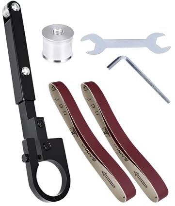 Adaptador de lijadora de banda para amoladora angular, herramienta de conversión de amoladora angular - Herramienta amoladora modificada para pulidora lijadora de banda | Accesorio para pulido de tube