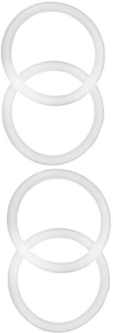 COLLBATH 4pcs Ice Maker Silicone Ring Replacement for Boys and Girls Ice Cream Maker Multipurpose Silicone Sealing Ring