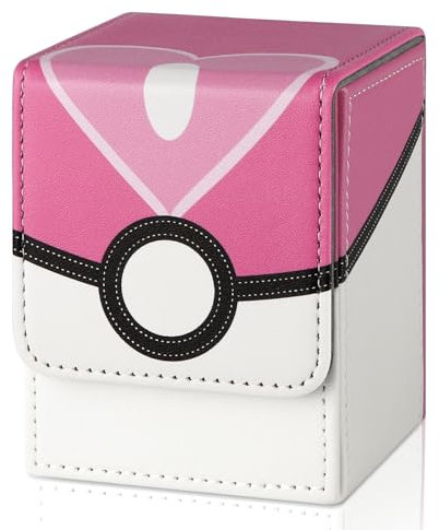 Deoyibu Deck Box 100 für dem Commander TCG, Deck Box PU und Magnetisches Design Kartenbox, Sammelkarten Box Kompatibel mit Trading Card Games, MTG Karten, Yugioh Karten etc. Pulver