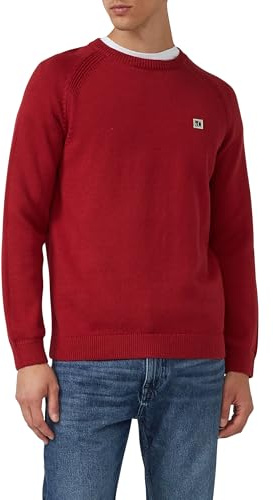 s.Oliver Strickpullover aus Baumwolle mit Raglanärmeln