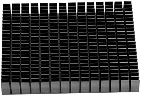 Dissile di Calore in Alluminio, Radiatore di Dissipatore di Risveglio del Raffreddamento per Pcb 'amplificatore CPU, 150x120x20mm, Maggiore Trasferimento di Calore, Radiatore a