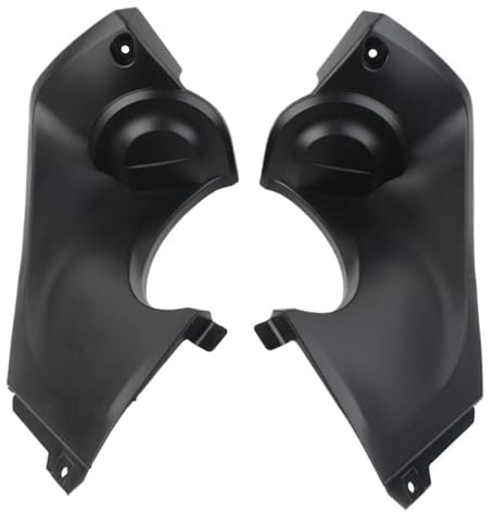 Copertura del tubo di aspirazione dell'aria for moto, ABS nero non verniciato, for YAMAHA, for YZF-R6, 1998, 1999, 2000, 2001, 2002