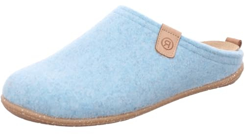 Rohde Damen Pantoffel aus Softfilz herausnehmbare Lederdecksohle Rivoli-D 6860