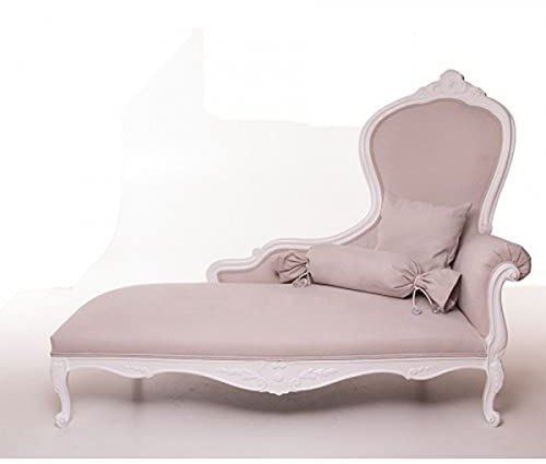 Casa Padrino Luxus Barock Chaiselongue Creme/Altweiß Möbel - Luxury Hotel Collection