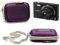 Navitech Purple Hard Protective Case Cover Pouch Compatible with The Panasonic Lumix FT30
