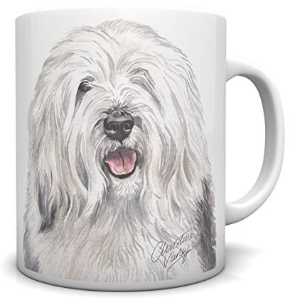 WaggyDogz Old English Sheepdog Dog Ceramic Mug (CMG-224)