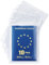 MIFFLIN Porte-passeport et porte-cartes (transparent, 10,2 x 15,2 cm, lot de 10) porte-badge d'identification extra large (XXL), porte-cartes en plastique vertical étanche
