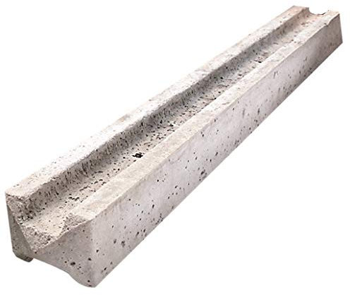 Concrete Fence Posts | Slotted Concrete Posts | 109mm x 94mm x 2440mm | 8ft | Pack of 5