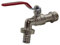 Riegolux 205501 Grifo Esfera 1/2 con Adaptador Manguera Abrazadera