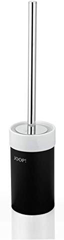 Joop! Blackline WC-Bürstengarnitur - Schwarz/Keramik Weiß/Chrom