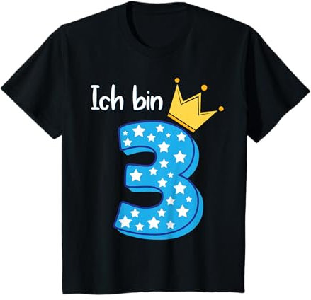 Kinder 3 Geburtstag Junge Outfit Ich Bin Schon 3 Geburtstag T-Shirt
