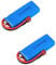 Upgrade 7.4V 3000Mah 2S Lipo Batterieteil für WLtoys 144001 1/14 4WD RC Car,LiPO-Akku,leicht zu tragen,Wiederaufladbare Batterie,Hohe Leistung,Umweltfreundliches Verpackungsmaterial (2 Stücke)