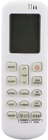 Control Remoto de Aire Acondicionado para para Hisense, Control Remoto Universal de Repuesto DG11R2‑01 para Aires Acondicionados para Hisense, Se Necesitan 2 Pilas AAA (no Incluidas)