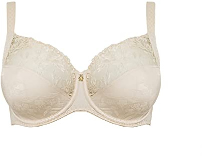 Ulla Dessous - Jasmin - Damen - Bügel-BH - große Größen - Florale Stickerei Cup B-L