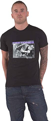 Deftones T Shirt Scream 2022 Band Logo Official Mens Black