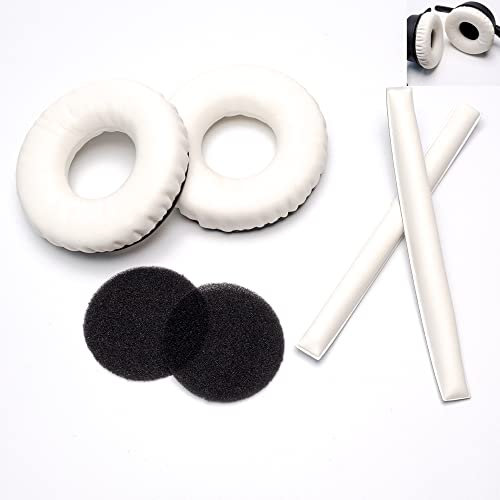 Voarmaks Polyester Rainbow Color Ear Pads Compatible with Sennheiser HD25 Series Headphones