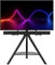 AVF Hoxton TV Floor Stand - With Soundbar Mount Included - Free-standing Tripod TV Unit, Solid Black Wood Legs, Black Glass Shelf, For TVs 32 to 70