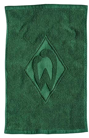 Werder Bremen GOTS Gästehandtuch 2er Pack (grün, one Size)