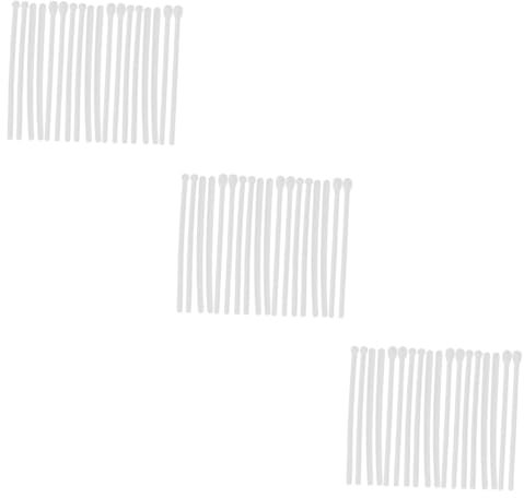 EXCEART 36 Paare Brillenbeinabdeckungen Brillenersatzbügel Ohrstöpsel Aus Silikon Ohrpolster Für Brillen Brillenbügelsocke Sonnenbrillenbügel Kieselgel Brillenbeine Weiß Kind Tempel