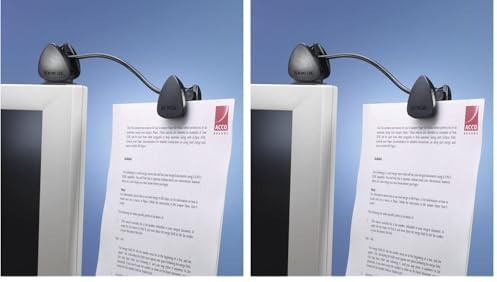 Kensington FlexClip Copyholder - Black (Pack of 2)