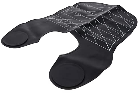 DOITOOL 1pc Haar Cliers Männer Leder Schal Haar Hals Tablett Für Haare Waschen Färben Styling