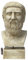 Plato Griechische Athener Philosoph Büste Kopf Statue Skulptur Steinguss
